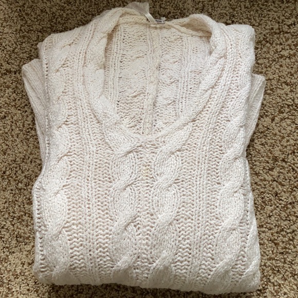White Free People Sweater - Picture 3 of 3